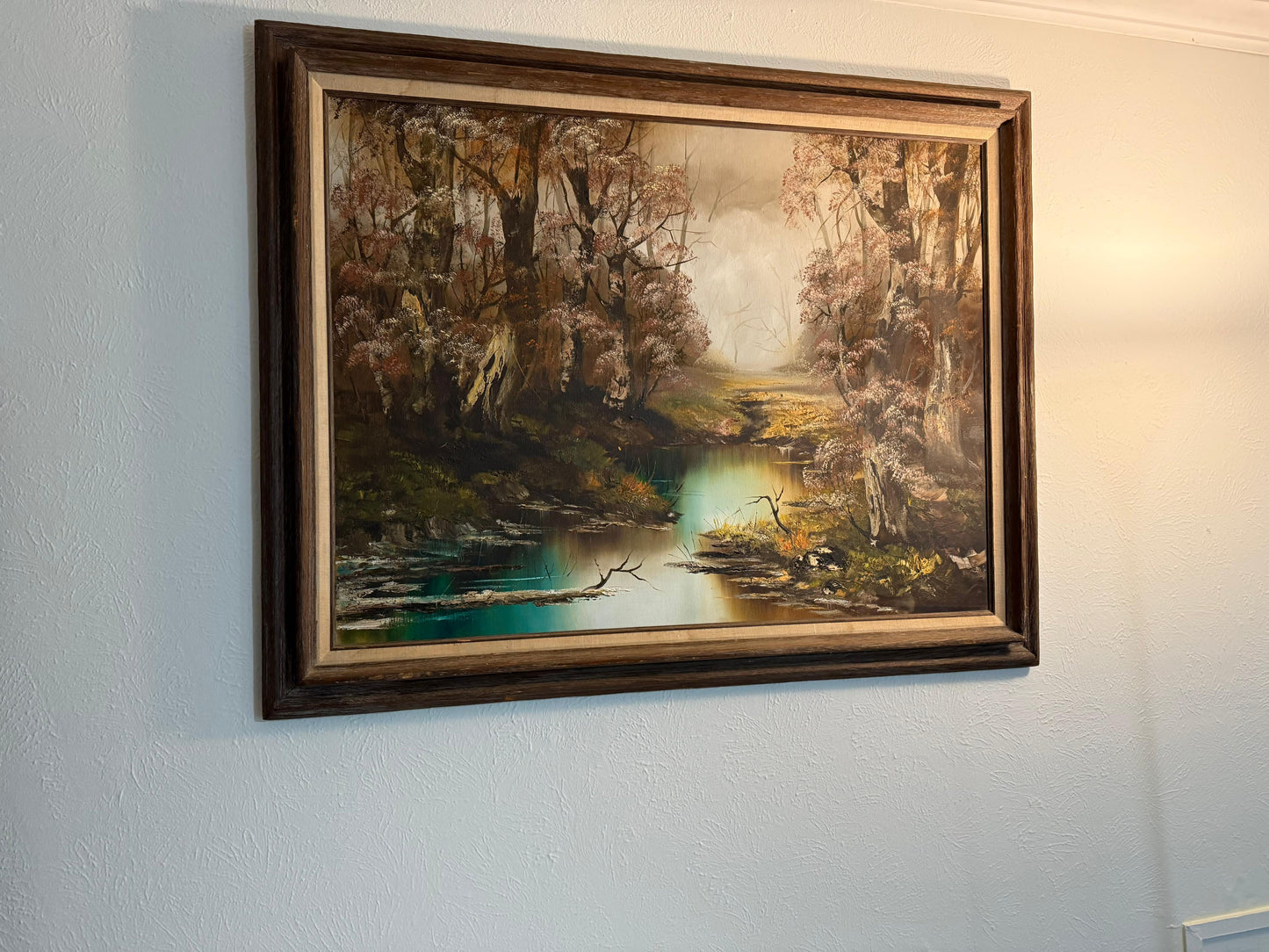 Antique Hand Painted Frame