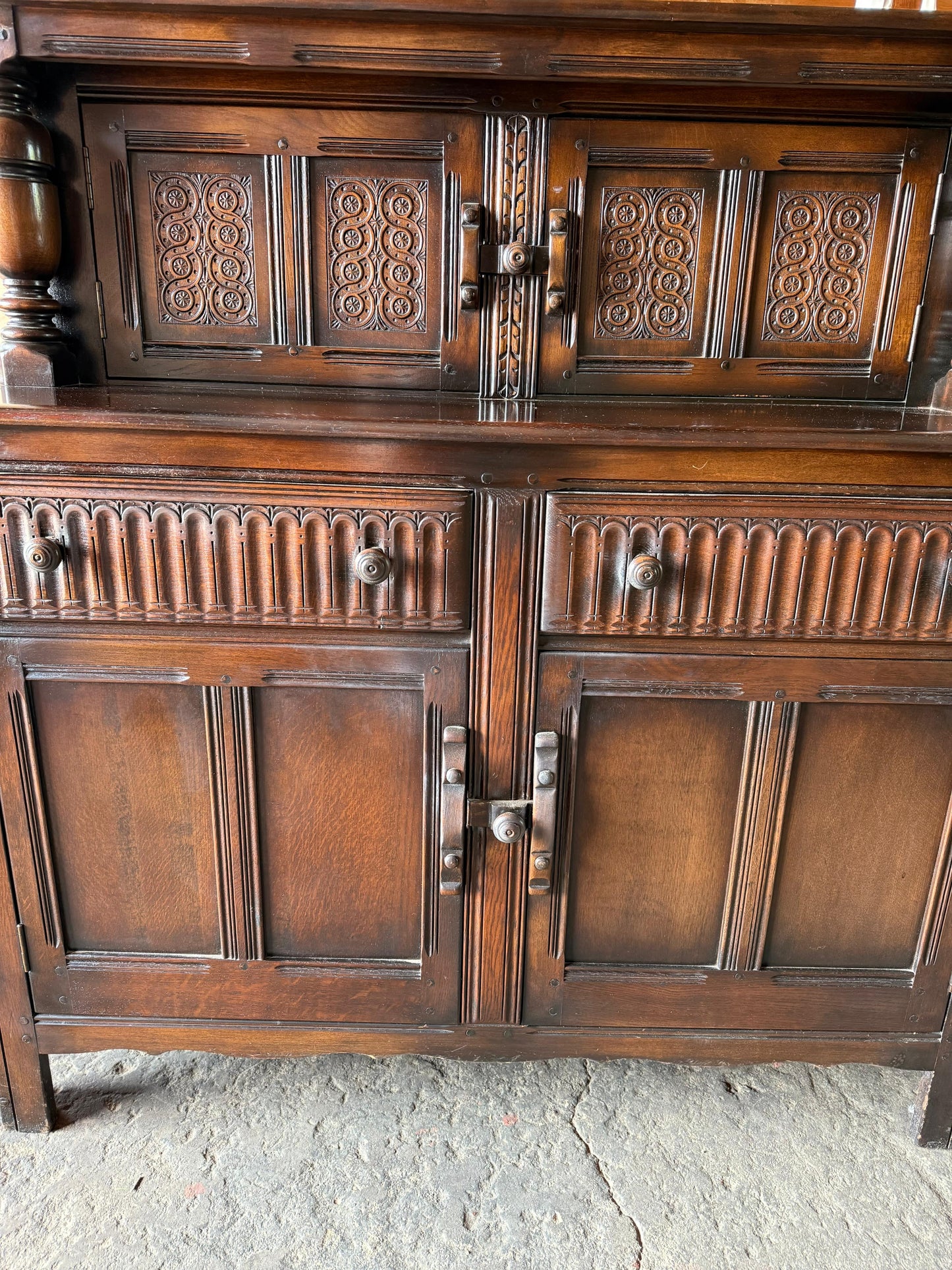 Antique English Sideboard