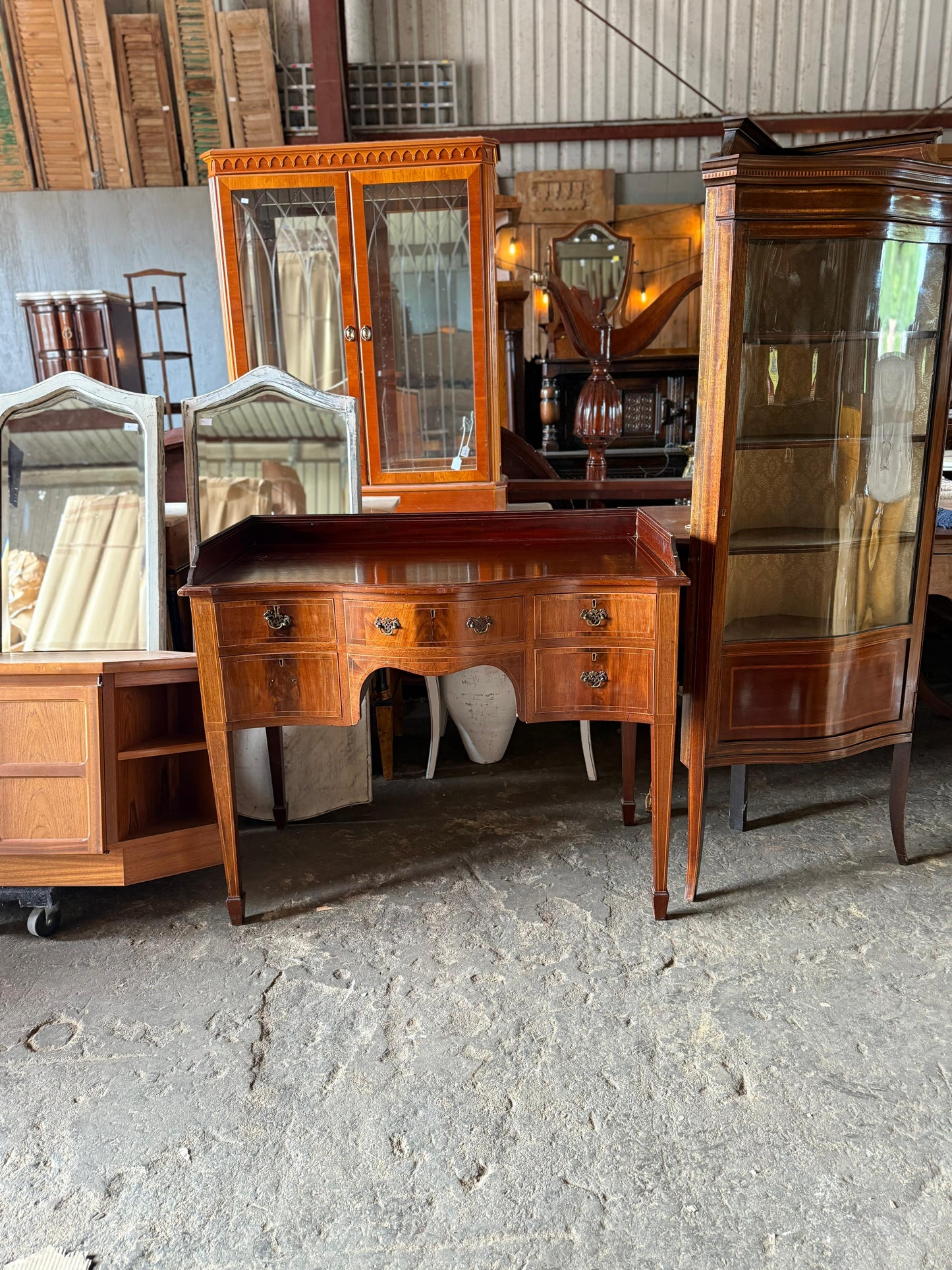 Hepplewhite Style Writing Desk