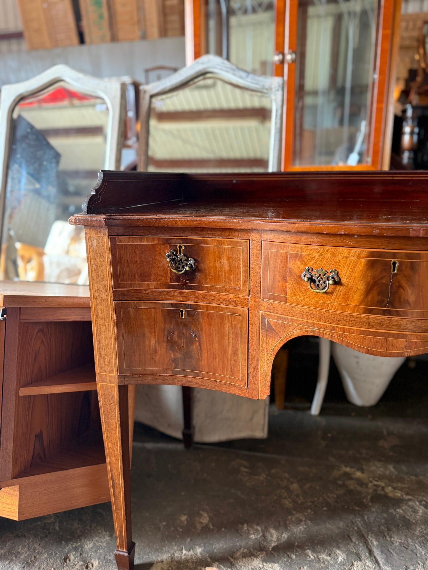 Hepplewhite Style Writing Desk