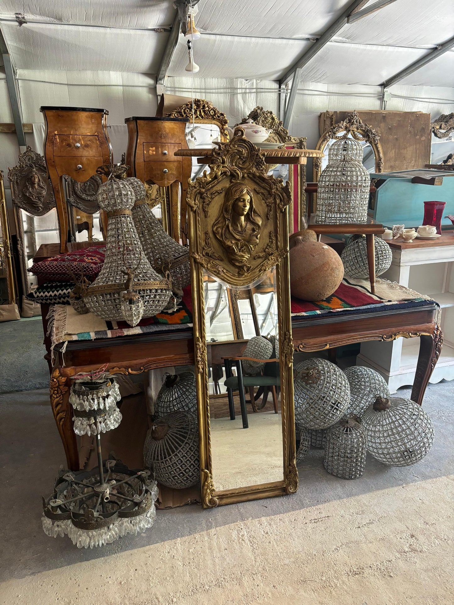 Gorgeous French Mirror