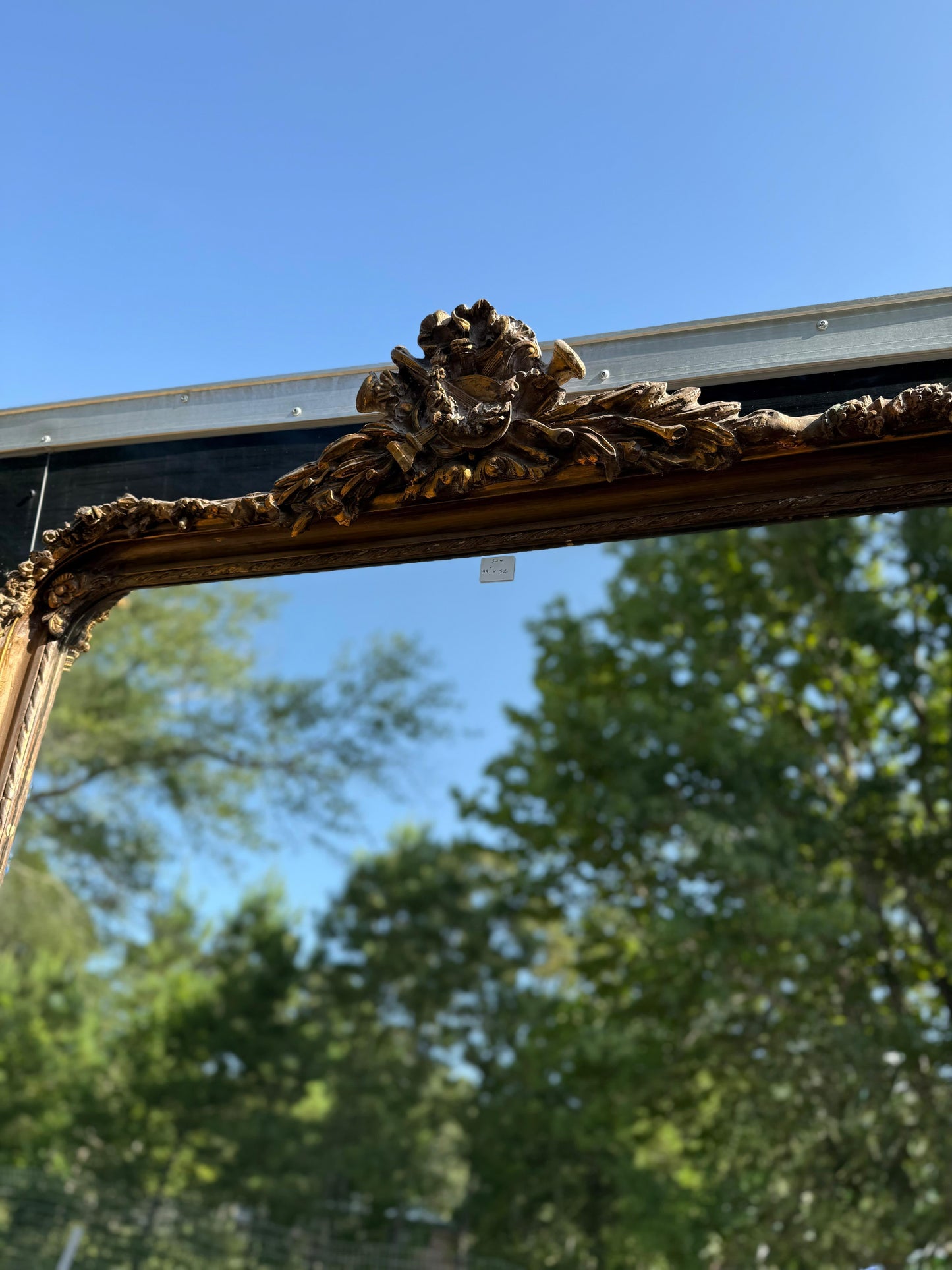 Massive Antique Mirror