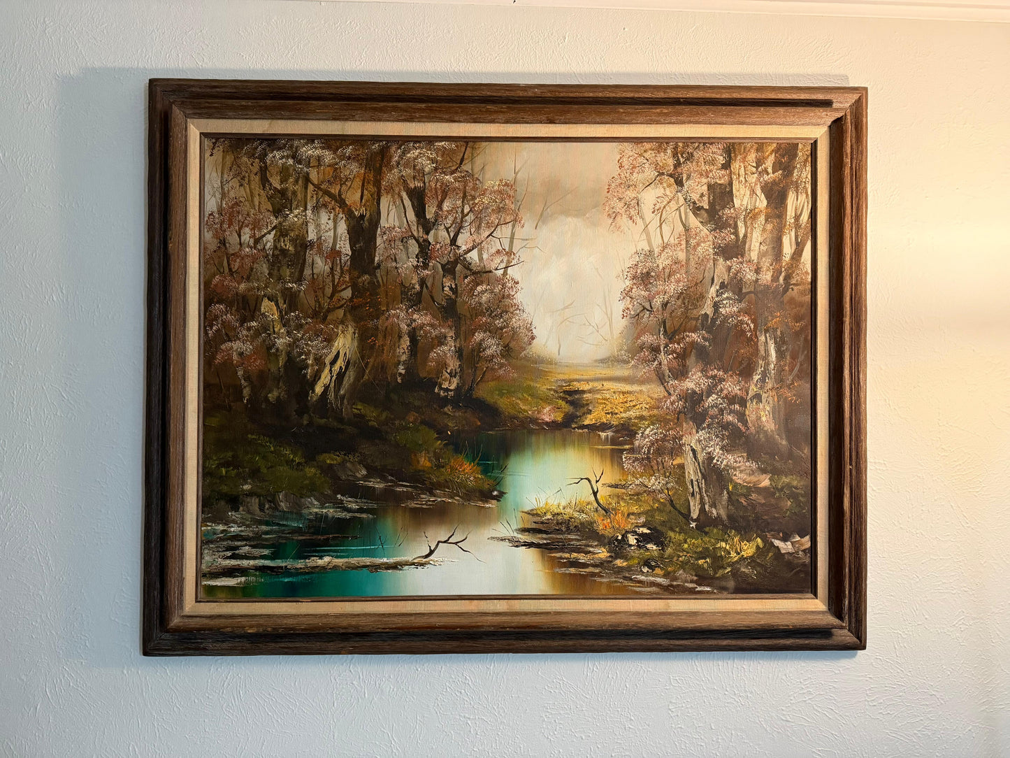 Antique Hand Painted Frame