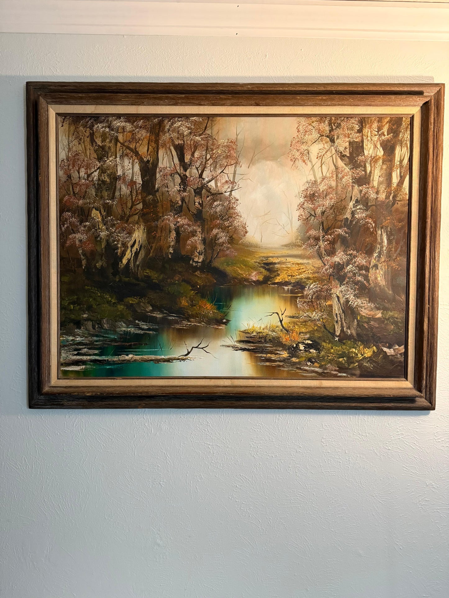 Antique Hand Painted Frame