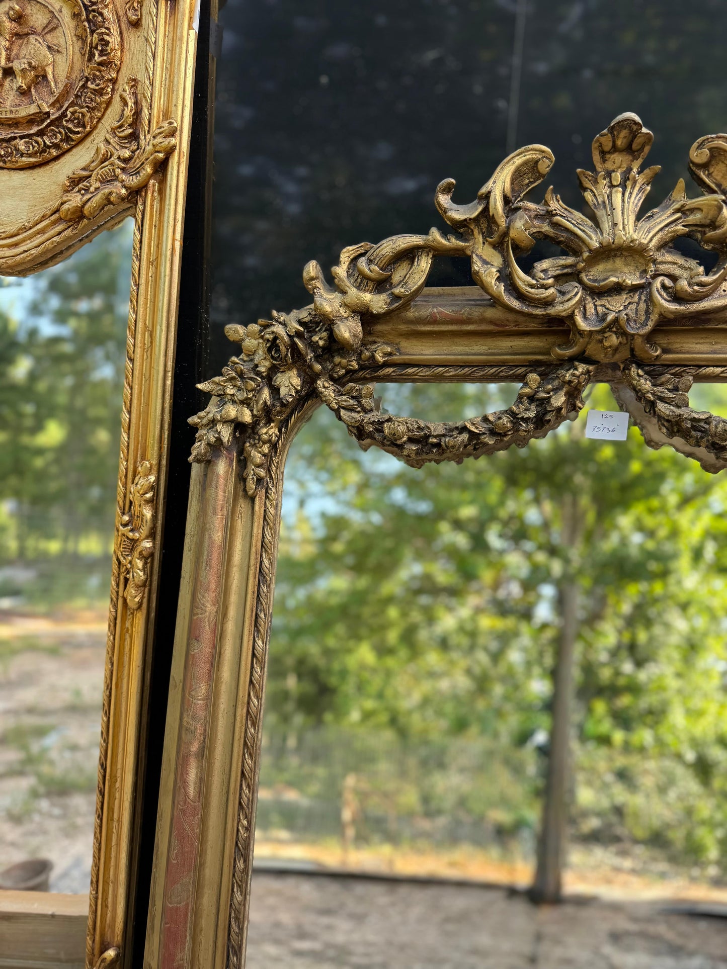French Antique Mirror