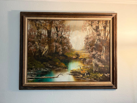 Antique Hand Painted Frame