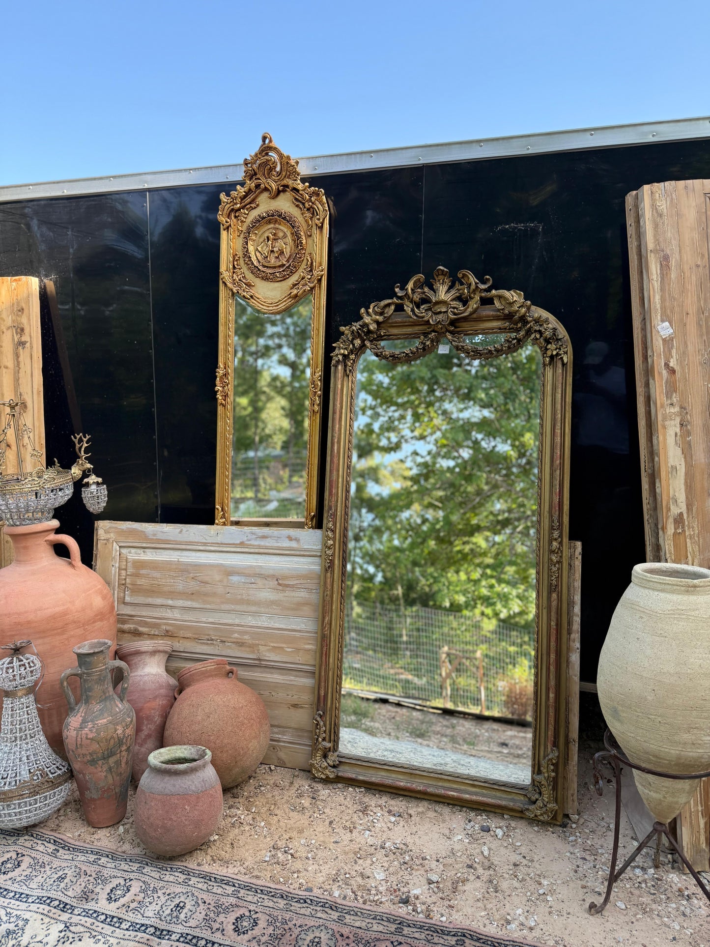 French Antique Mirror