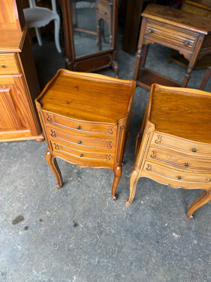 Pair of French Nightstands