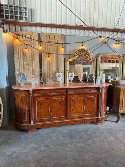 Lovely Marble Top Sideboard