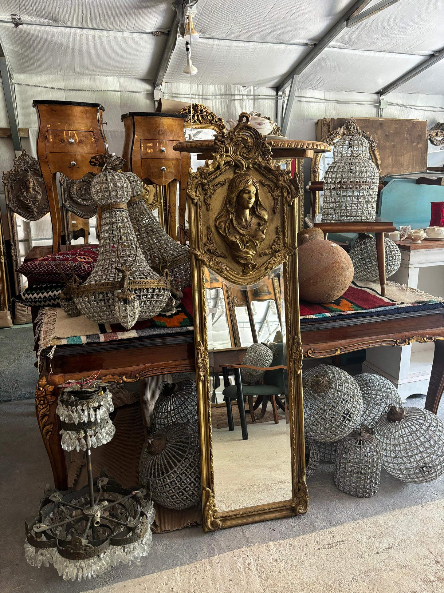 Gorgeous French Mirror