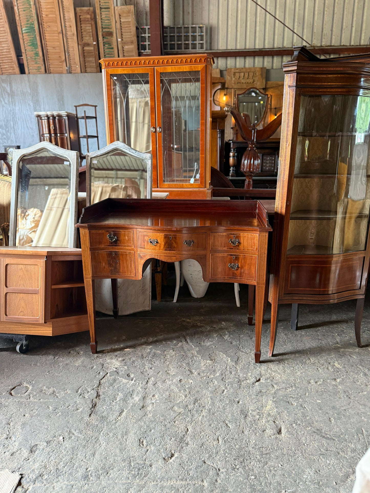 Hepplewhite Style Writing Desk