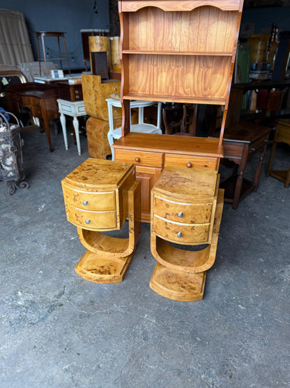 Pair of Art Deco Nightstands