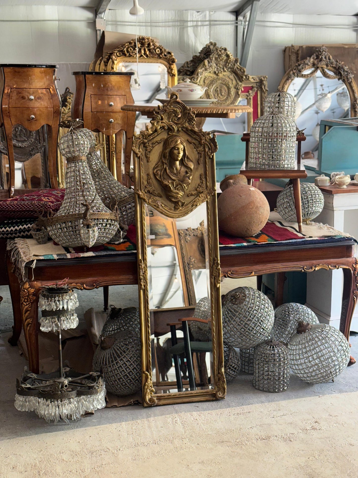 Gorgeous French Mirror