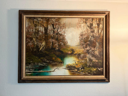 Antique Hand Painted Frame