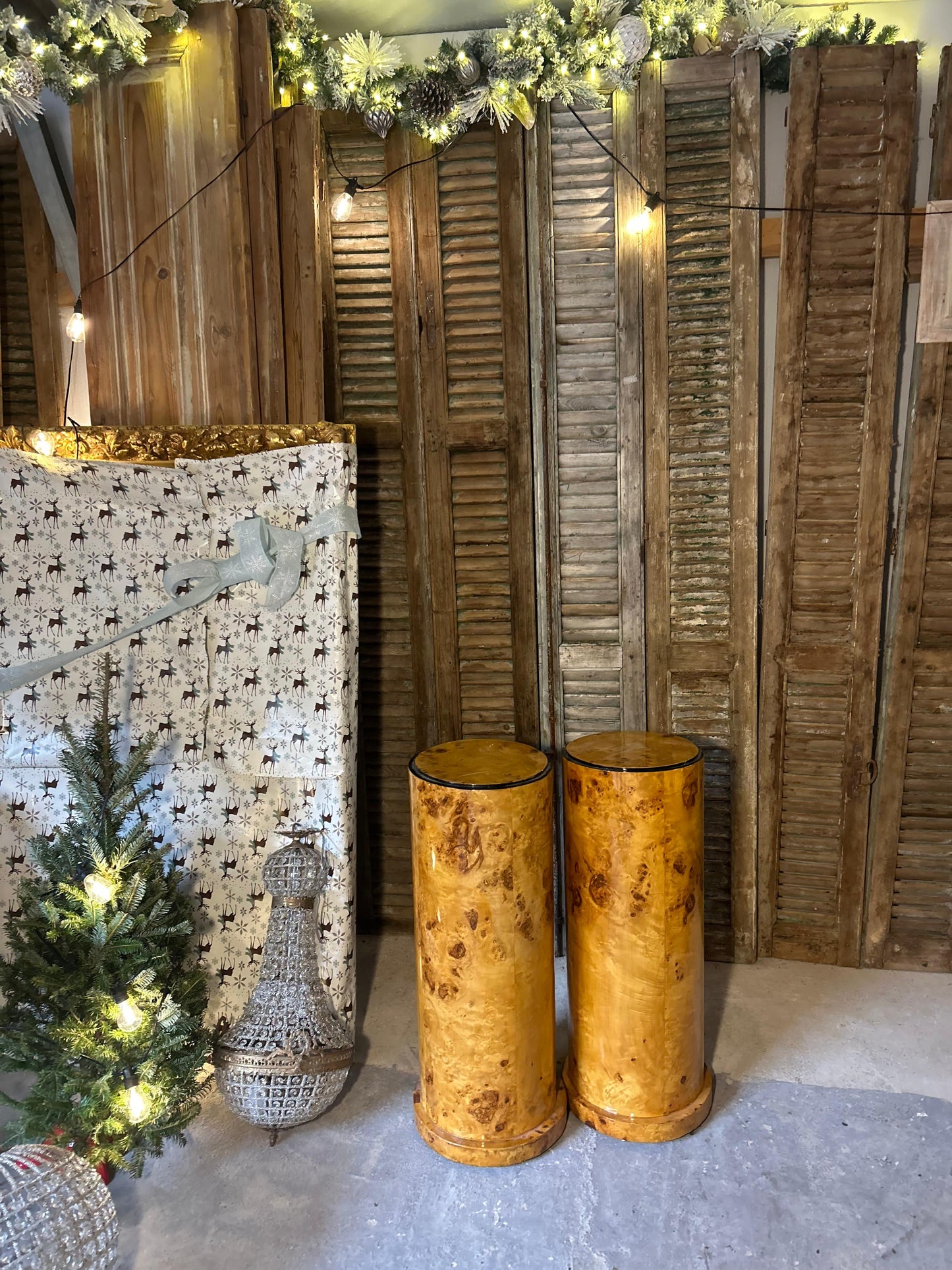 Pair of Art Deco Pedestals